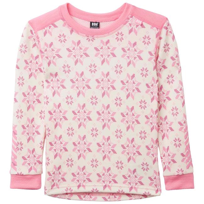 Tričko helly hansen GRAPHIC LIFA MERINO SET Sugar Pink