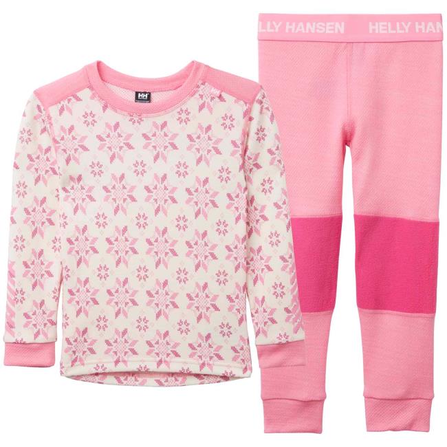 Tričko helly hansen GRAPHIC LIFA MERINO SET Sugar Pink