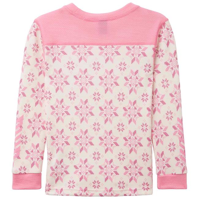 Tričko helly hansen GRAPHIC LIFA MERINO SET Sugar Pink