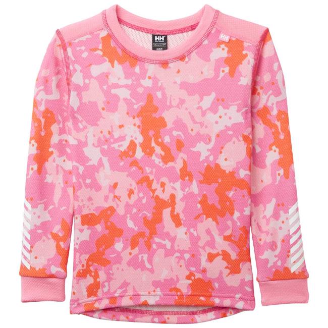 Póló helly hansen GRAPHIC LIFA MERINO SET Dragon Fruit