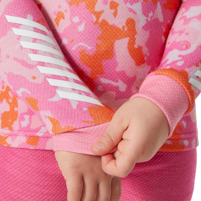 Póló helly hansen GRAPHIC LIFA MERINO SET Dragon Fruit