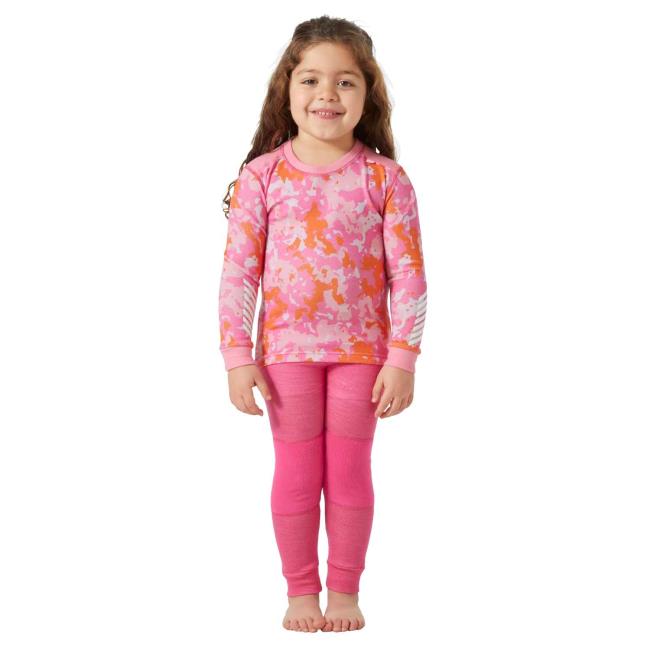 Póló helly hansen GRAPHIC LIFA MERINO SET Dragon Fruit