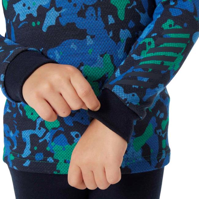 Póló helly hansen GRAPHIC LIFA MERINO SET Green