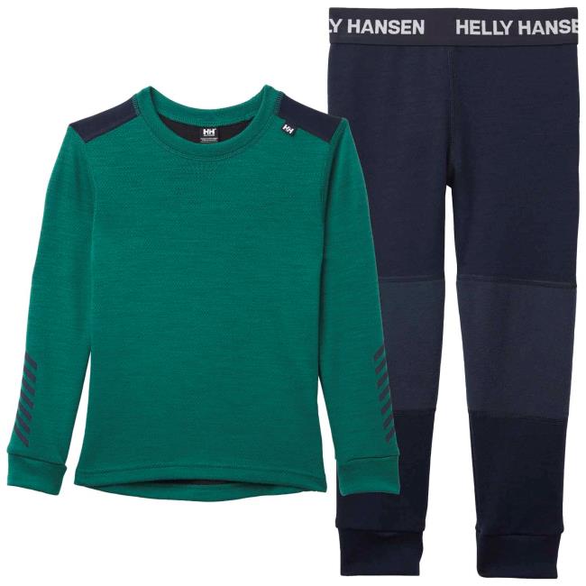 Póló helly hansen LIFA MERINO SET Emerald