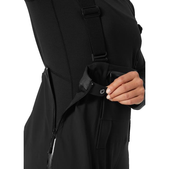 Hosen helly hansen VERGLAS BC BIB PANT Black