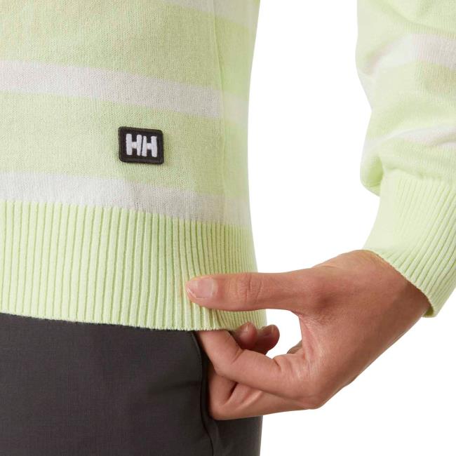  helly hansen W SKAGEN SWEATER 2.0 Washed Lime
