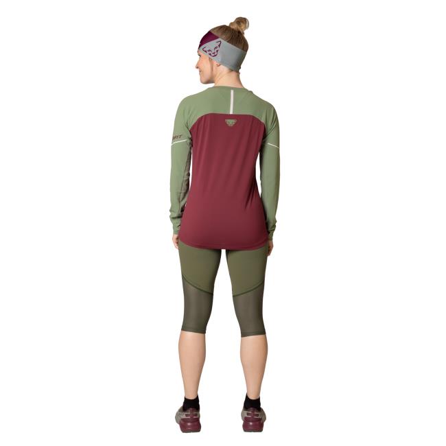dynafit  ALPINE PRO W L/S TEE Burgundy/5290