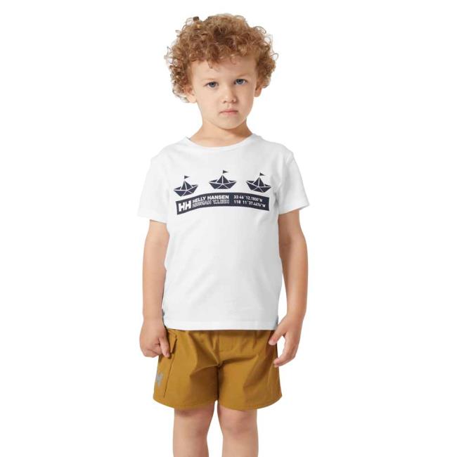 T-Shirt helly hansen GRAPHIC T-SHIRT White
