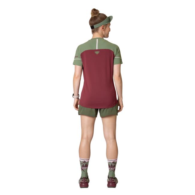 dynafit  ALPINE PRO W S/S TEE Burgundy/5290
