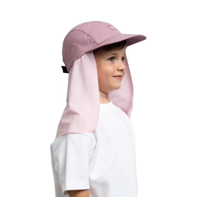  buff Desert Cap Kids Solid Orchid