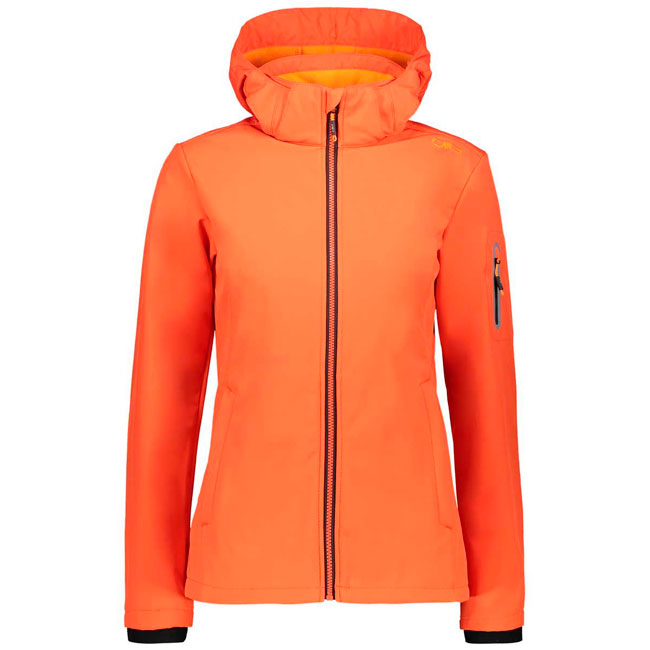  cmp WOMAN JKT ZIP HOOD Bitter