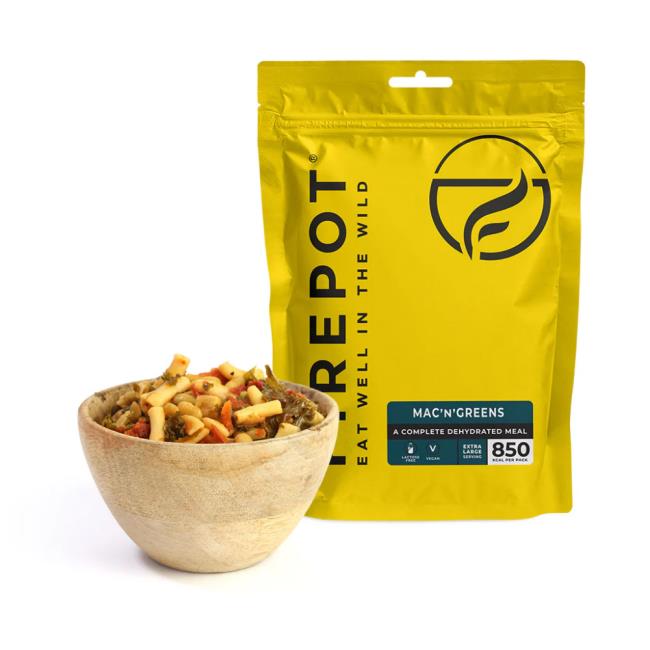 Comida deshidratada firepot Mac'n'Greens XL