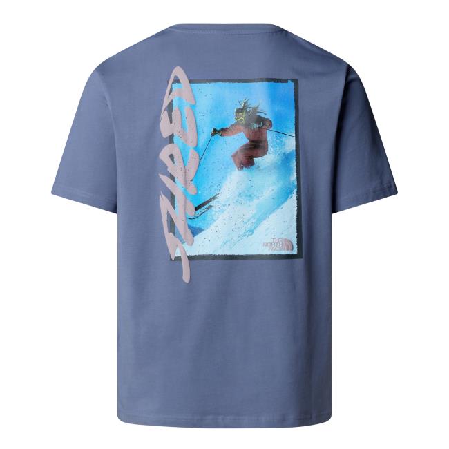 The North Face U Nse Slopes Relaxed Ss Tee-graphic Twil