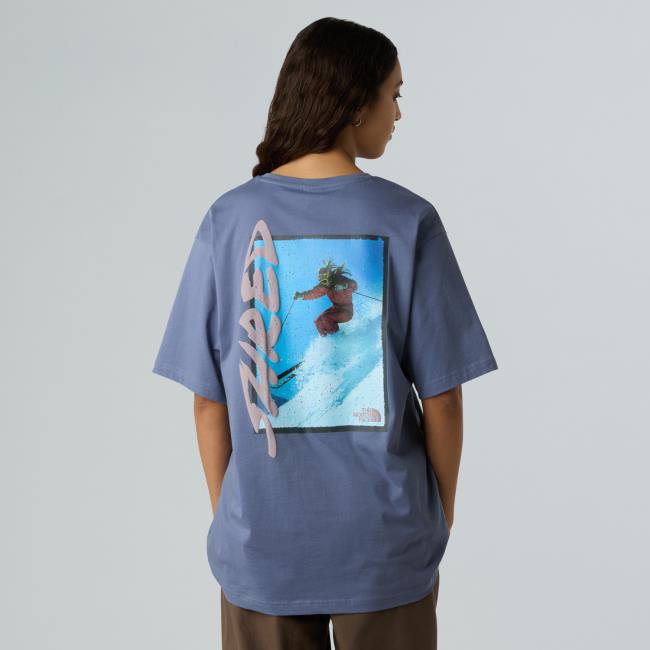 The North Face U Nse Slopes Relaxed Ss Tee-graphic Twil