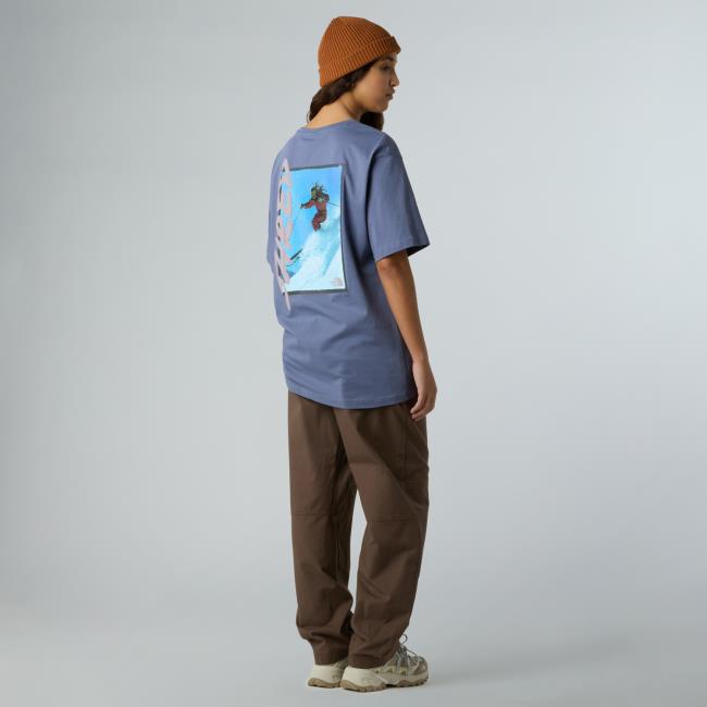 The North Face U Nse Slopes Relaxed Ss Tee-graphic Twil