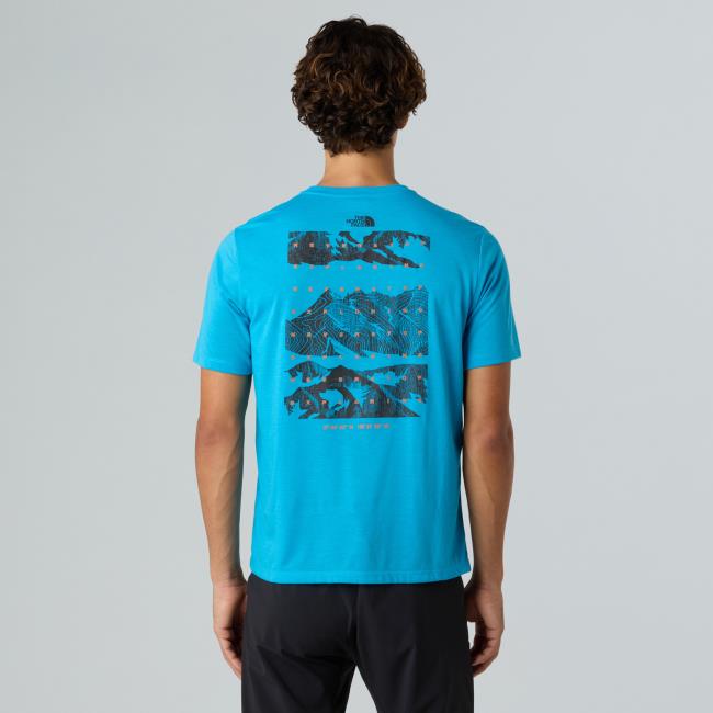 The North Face M Foundation Mountains Faces Tee Meridia