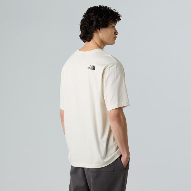 The North Face U Flower Dome Relaxed Ss Tee-graphic Whi