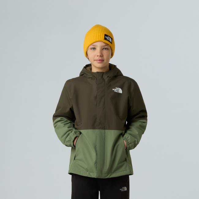 The North Face B Warm Antora Rain Jkt New Taupe Green/b