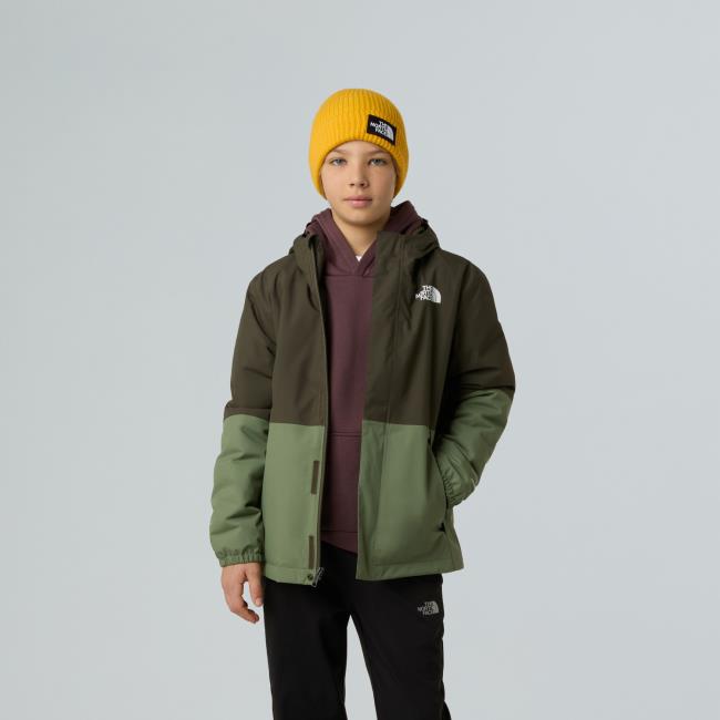 The North Face B Warm Antora Rain Jkt New Taupe Green/b