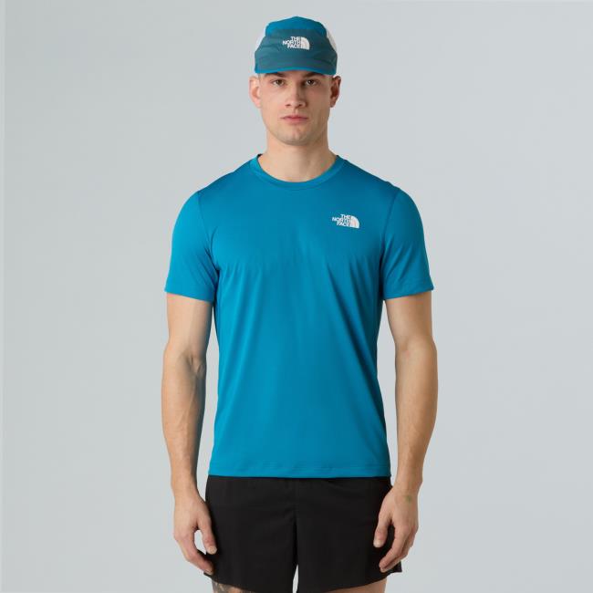 The North Face M Lightbright Ss Tee Dusk Blue