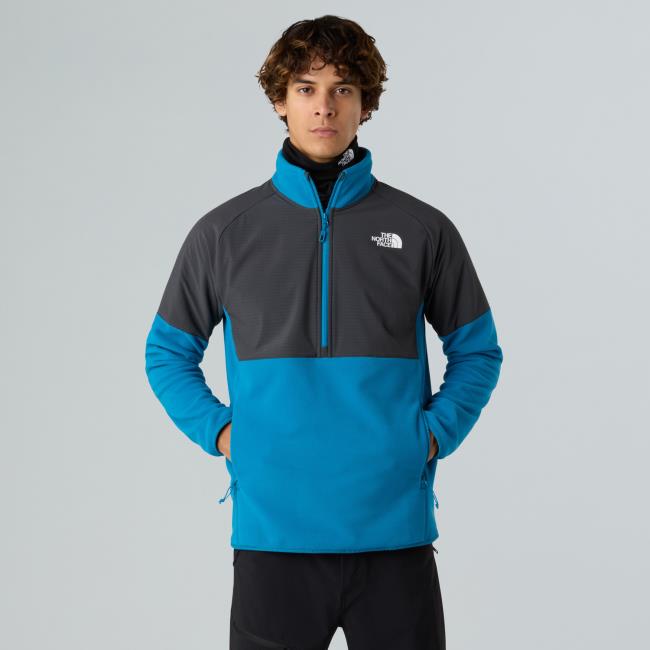 The North Face M Glacier Heavyweight 1/2 Zip Dusk Blue/