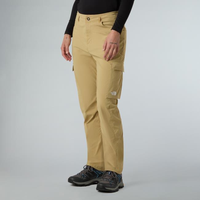 The North Face W Exploration Cargo Pants Khaki Stone