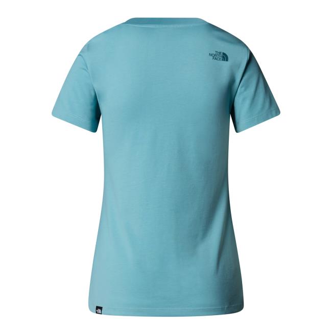 The North Face W Ss Easy Tee Blue Eclipse/space