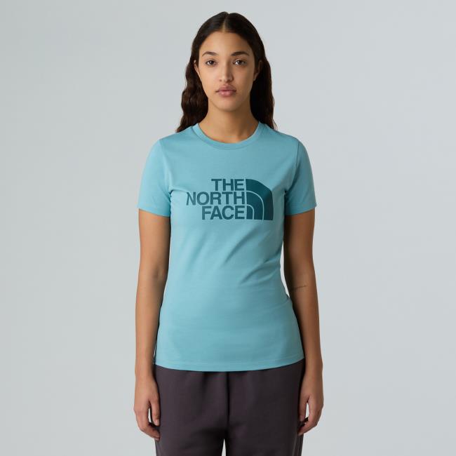The North Face W Ss Easy Tee Blue Eclipse/space
