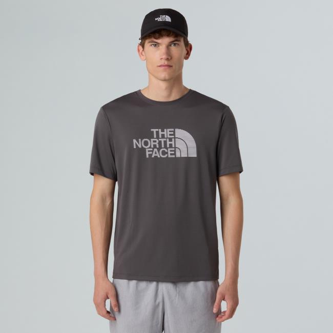 The North Face M 24/7 Ss Easy Tee Reg Anthracite Grey