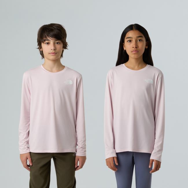 The North Face Teen 24/7 Ls Tee Pale Blossom