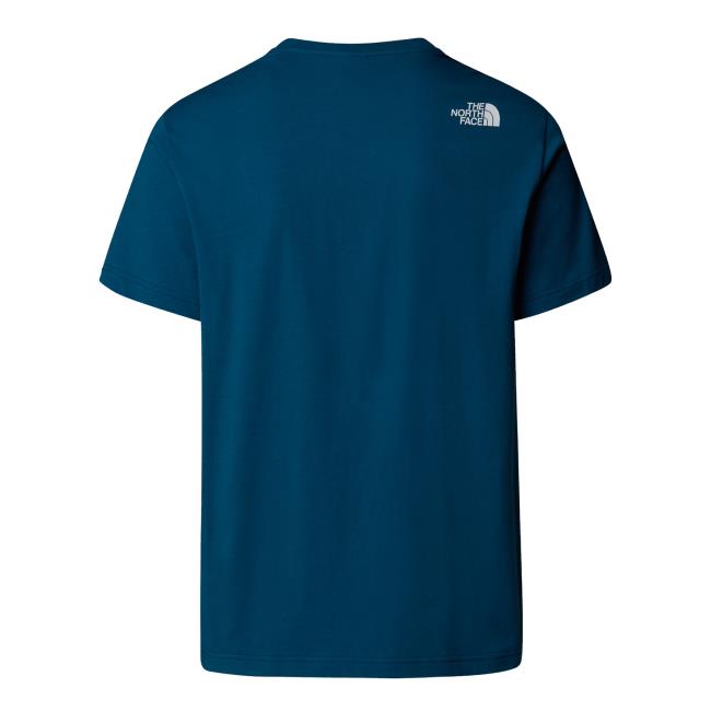 The North Face M Ss Mountain Line Tee Mineral Ink