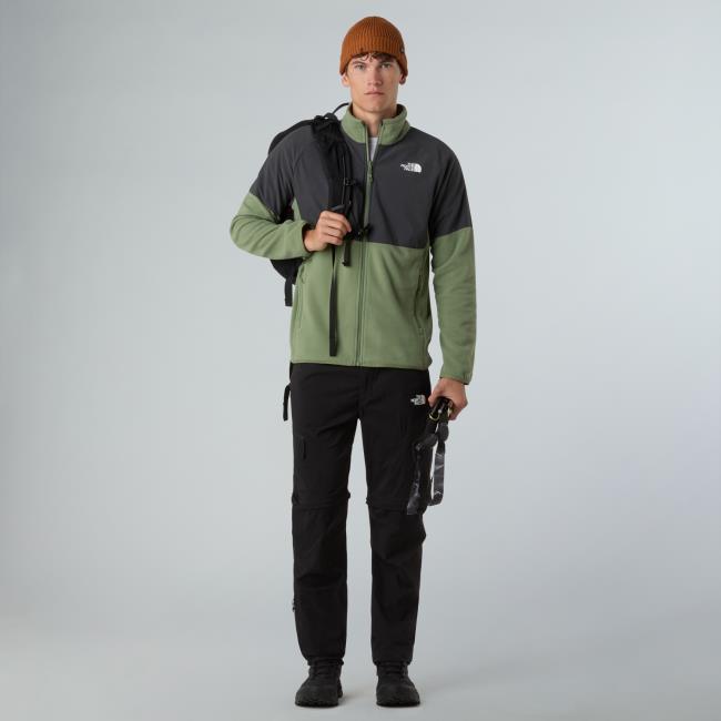 The North Face M Glacier Heavyweight Fz Bark Mist/aspha