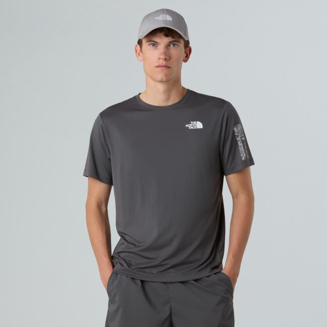 The North Face M 24/7 Ss Tee-graphic Anthracite Grey