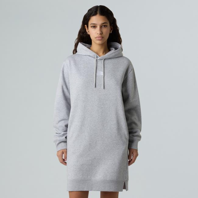 The North Face W Essential Relaxed Ho Dress Tnf Light G