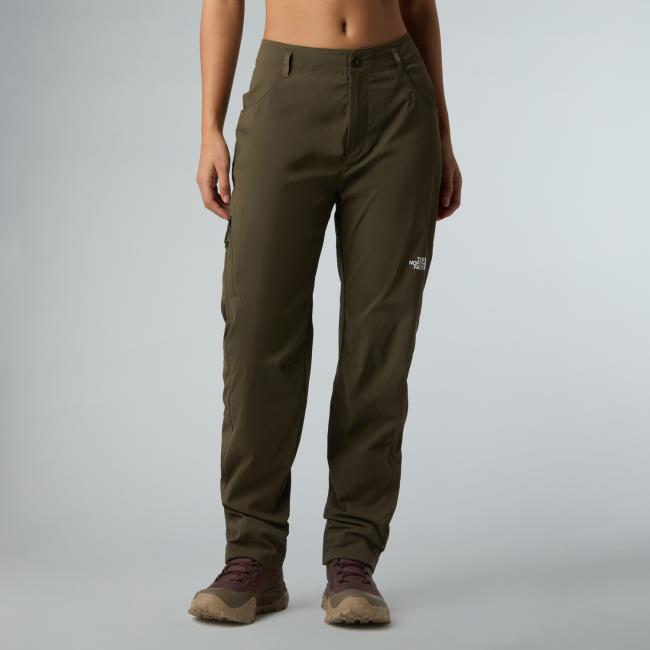 The North Face W Exploration Pants New Taupe Green
