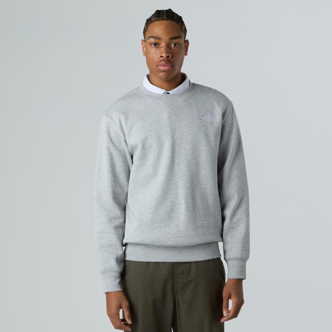 The North Face M Essential Relaxed Crew Tnf Light Grey