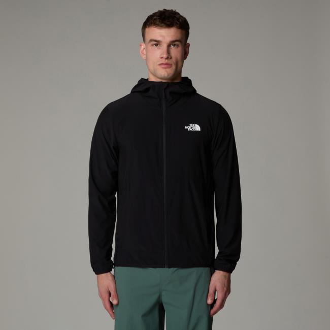 The North Face M 24/7 Woven Fz Hood Tnf Black