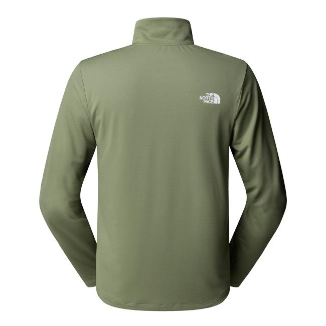 The North Face M 24/7 1/4 Zip Tee Bark Mist