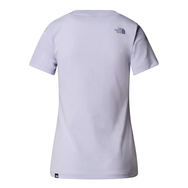 The North Face W Ss Easy Tee Soft Purple/twilight Ga