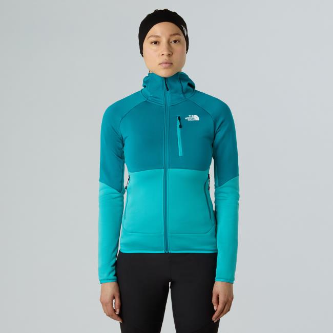 The North Face W Meteora Fz Fleece Galactic Blue-deep T