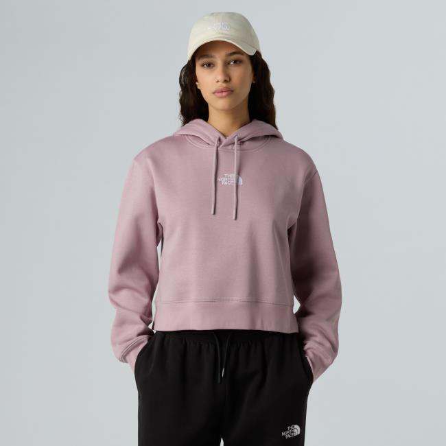 The North Face W Essential Crop Ho Ashen Purple