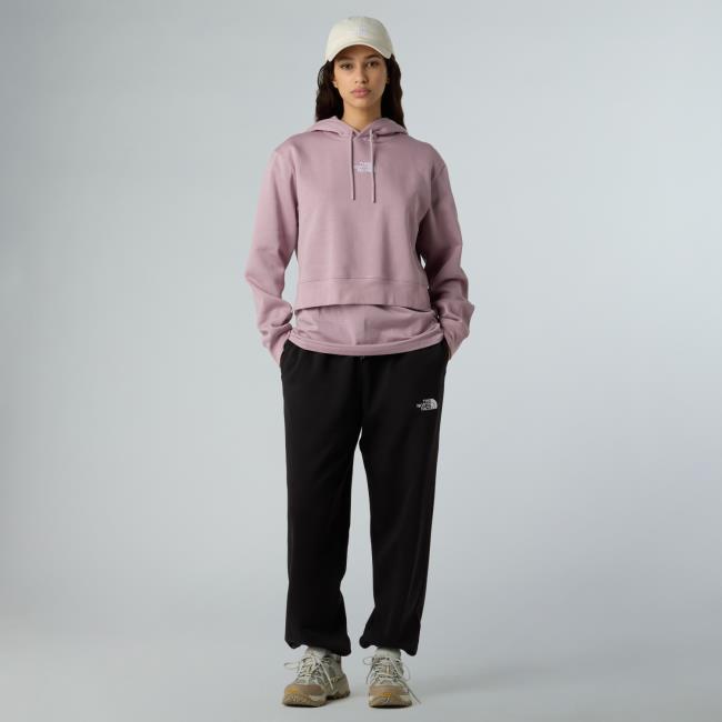 The North Face W Essential Crop Ho Ashen Purple