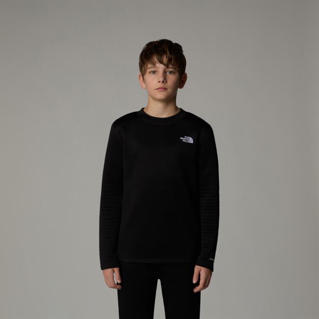 The North Face Teen Dotknit Thermal Set Tnf Black