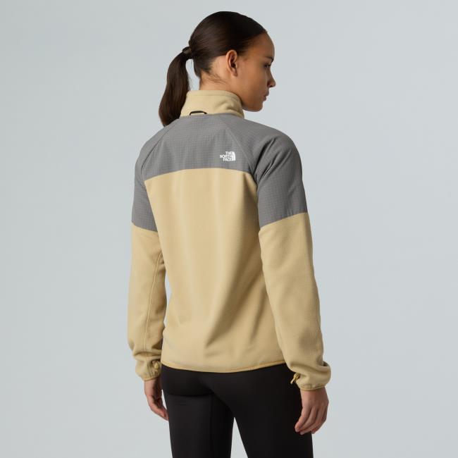 The North Face W Glacier Heavyweight Fz Jkt Khaki Stone