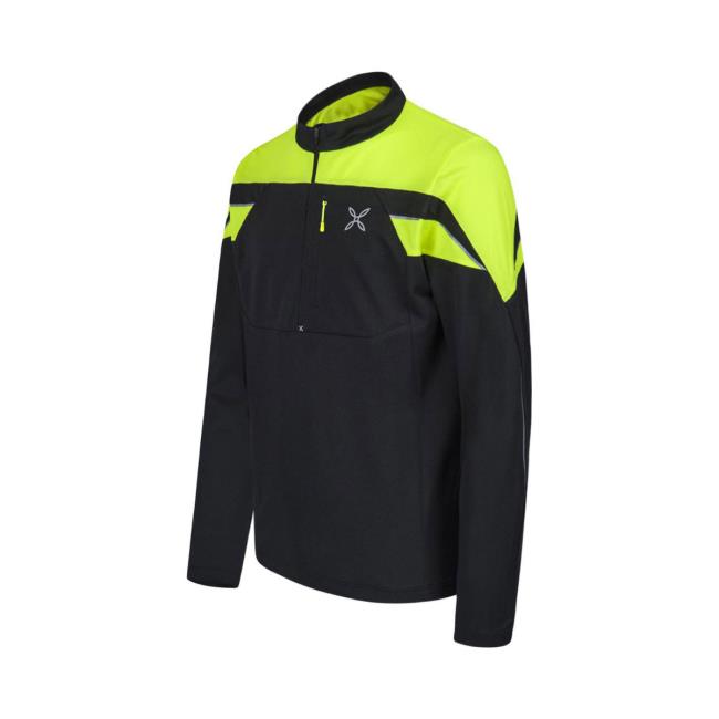 Montura Workframe High Zip 2 Maglia Nero/giallo Fluo
