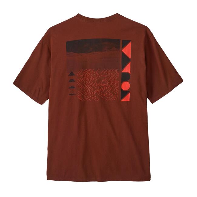 Patagonia Ms Driftways Organic T-shirt Dried Vanil