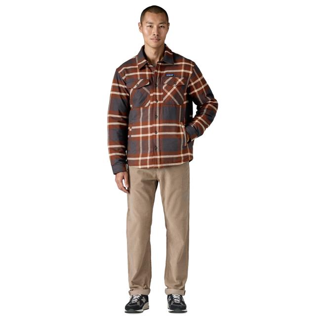 Patagonia Ms Lw Insulated Fjord Flannel Shirt Asho