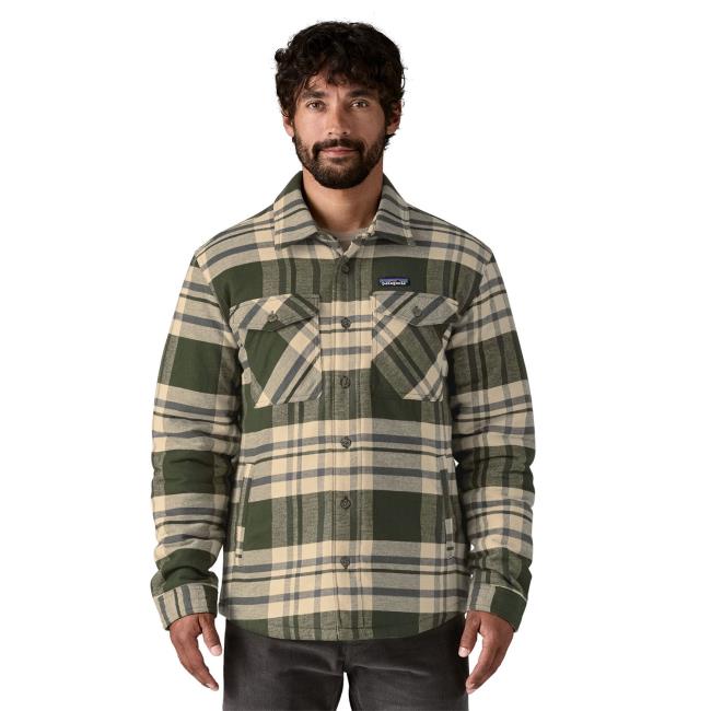 Patagonia Ms Lw Insulated Fjord Flannel Shirt Asho