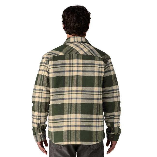 Patagonia Ms Lw Insulated Fjord Flannel Shirt Asho