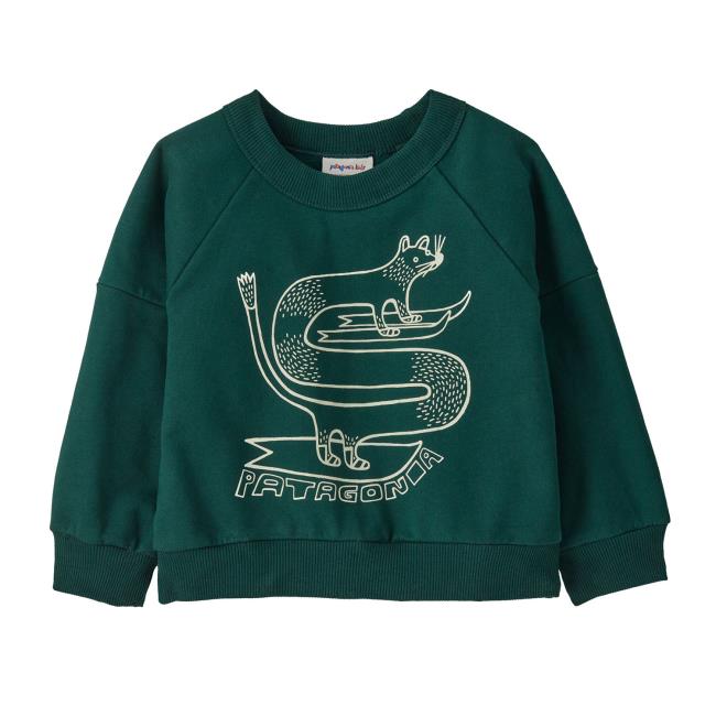 Patagonia Baby Crew Sweatshirt Skisel: Cascade Gre